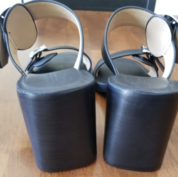 Jil Sander Navy double strap slip on EUC size 7 - Picture 3 of 5